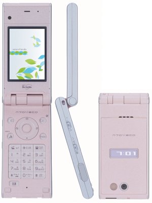 Еще один телефон из экологически чистых материалов от NTT DoCoMo и NEC